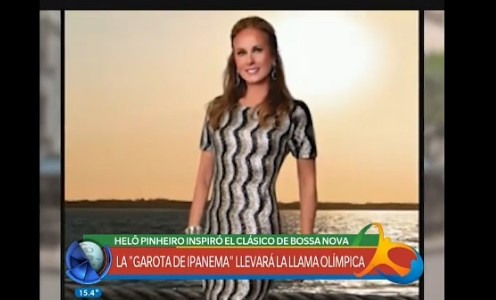 La "Garota de Ipanema" llevará la antorcha olímpica