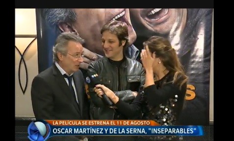 "Inseparables": según Oscar Martínez es una historia "imbatible"