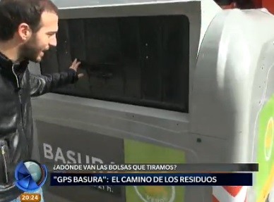El camino de la basura