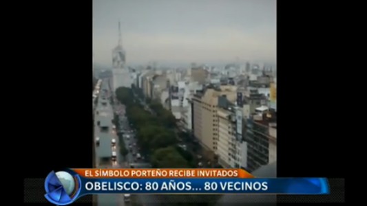 Obelisco: 80 años... 80 vecinos