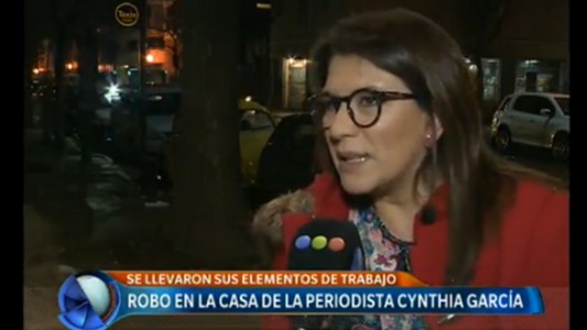 Robo en la casa de la periodista Cynthia García
