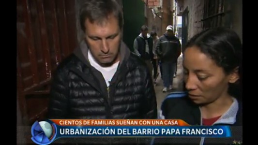 Urbanización del barrio Papa Francisco