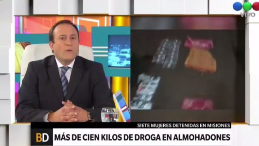 Traficaban drogas en almohadones artesanales