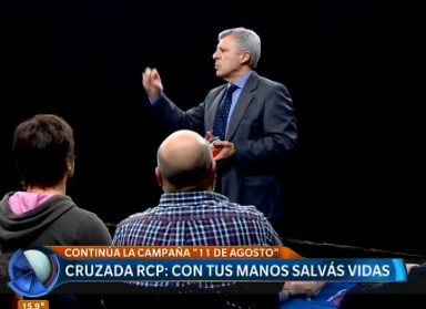 Cruzada RCP: con tus manos salvás vidas