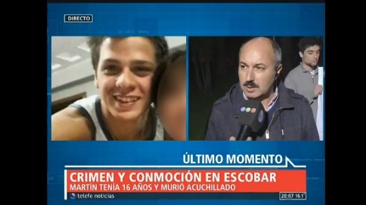 Amigos, vecinos y familiares del joven apuñalado en Escobar marchan para pedir justicia