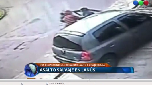 Violento robo a una jubilada en Lanús