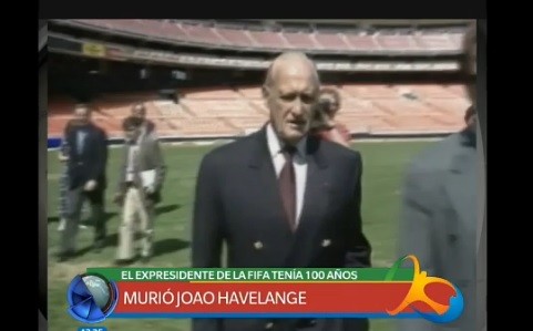 Murió a los 100 años el ex presidente de la FIFA João Havelange