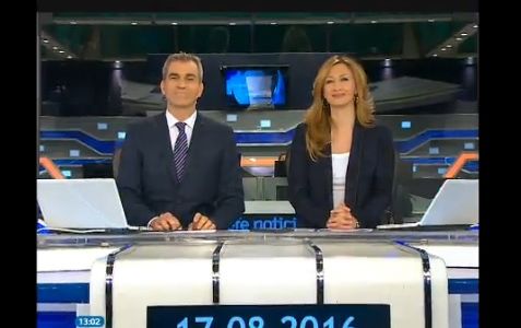 Telefe Noticias a las 13 / Bloque 1 / 17/08/2016