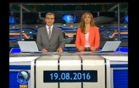 Telefe Noticias a las 13 / Bloque 1 / 19/08/2016