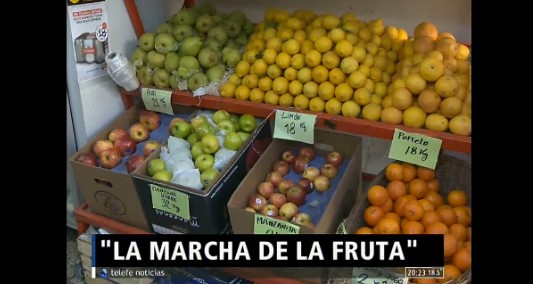 "La marcha de la fruta"
