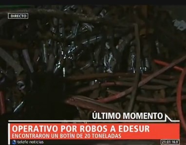 Operativo por robos a Edesur