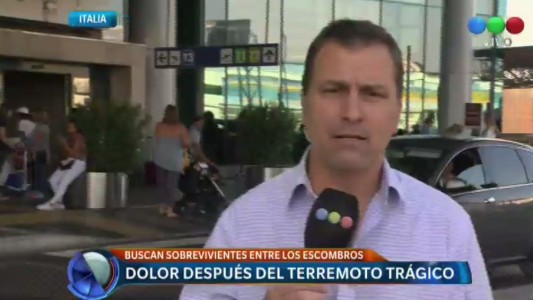 Dolor después del trágico terremoto