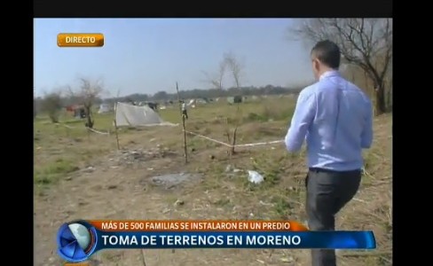 Sigue la toma de terrenos en Moreno mientras la Justicia evalúa acciones