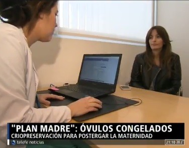"Plan Madre": óvulos congelados