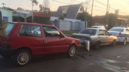 El hermano de la joven  de 15 años que mató con un Mini Cooper chocó un patrullero