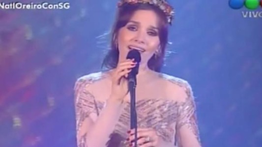 Natalia Oreiro visitó a Susana Giménez