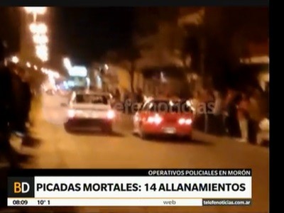 Allanamientos para poner fin a las picadas en las calles de Morón