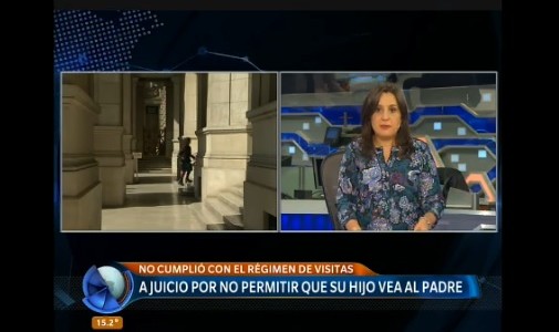 Mujer va a juicio oral por no permitir que su hijo vea el padre