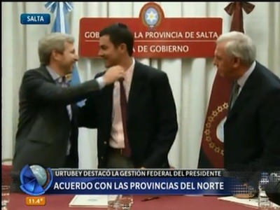 Acuerdo del Gobierno Nacional con las provincias del norte