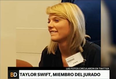 Taylor Swift fue jurado de un caso en Nashville