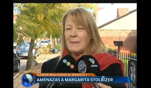 También hubo amenazas contra Margarita Stolbizer