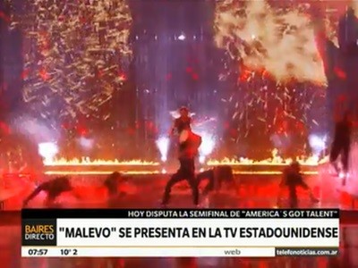 "Malevo" se juega el pase a la final de Talento Americano