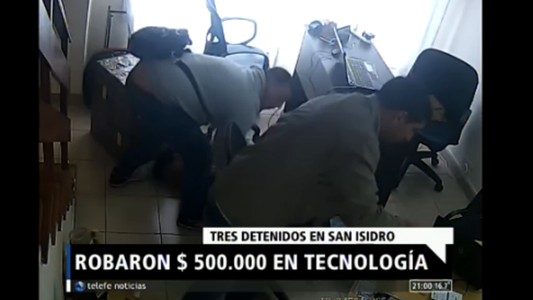 Robaron 500.000 pesos en tecnología