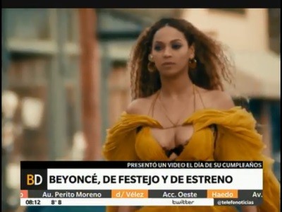 Beyonce festejó sus 35 años con nuevo video