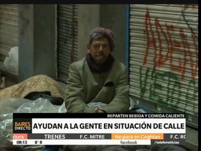 Ayuda para la gente en situación de calle