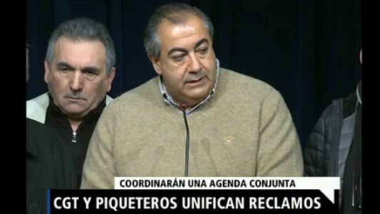 CGT y piqueteros unifican reclamos