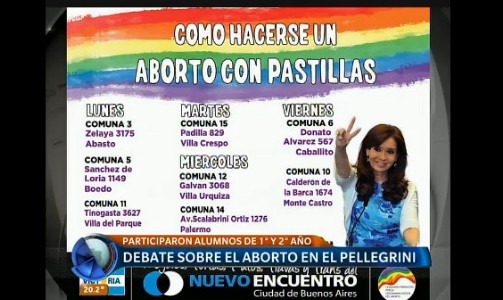 El rector del Carlos Pellegrini dijo que él autorizó la charla sobre pastillas abortivas