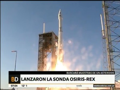 Lanzó la NASA la primera sonda que llegará a un asteroide