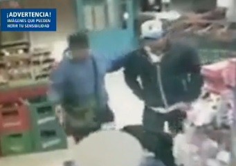 Tiroteo y muerte en el super chino