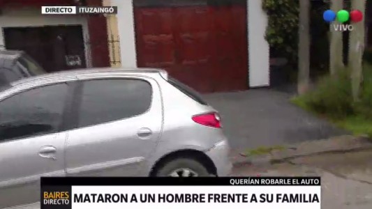 Ituzaingó: lo mataron frente a su familia para robarle el auto