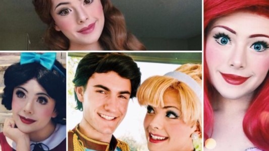 El maquillador que se transforma en todas las princesas de Disney