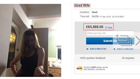 Pone en venta a su esposa como un auto usado y se sorprende con una oferta