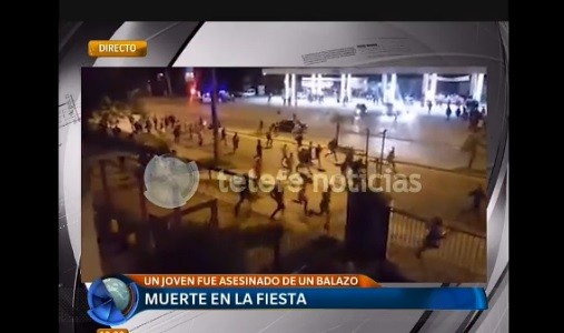 Fiesta convocada por redes sociales terminó a los tiros: un muerto y dos heridos