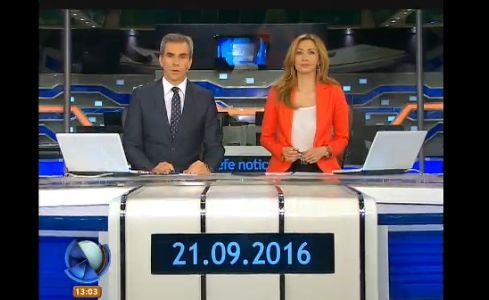Telefe Noticias a las 13 / Bloque 1 / 21/09/2016