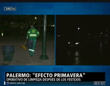 Efecto primavera en Palermo