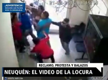 Neuquén: el video de la locura