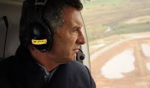 Susto de Macri en el helicóptero cuando aterrizaba en Olivos