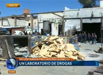 Decomisaron más de cuatro toneladas de precursores en supuesta metalúrgica