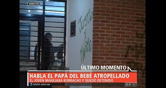 Habla el papá del bebé atropellado