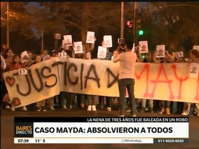 Caso Mayda: absolvieron a todos