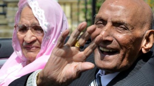 Murió el hombre con el matrimonio más largo de la historia