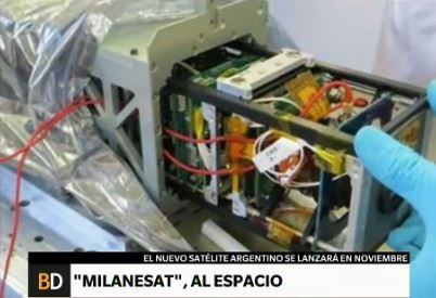 Milanesat, el nuevo nano satélite argentino