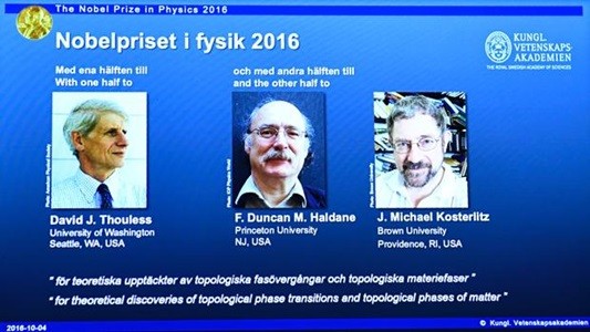 Otorgan el Nobel de Física a tres británicos investigación de materiales innovadores