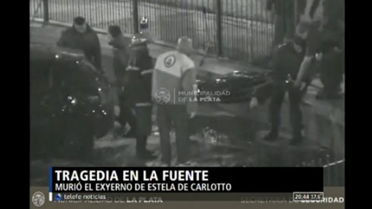 Murió al chocar contra una fuente en La Plata