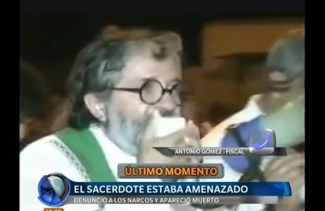 Realizan una marcha de silencio por el cura hallado muerto