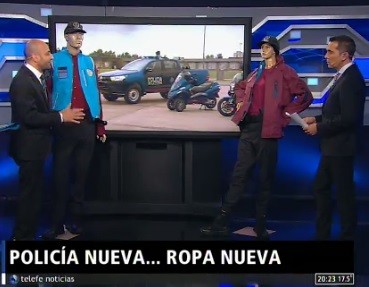 La nueva ropa de la policía